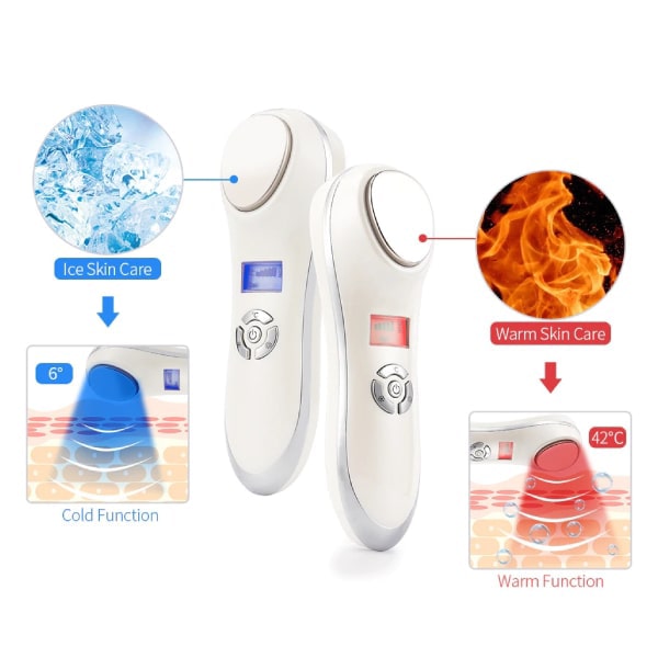 دستگاه اسکوم و ماساژور صورت سرد و گرم Beauty Instrument