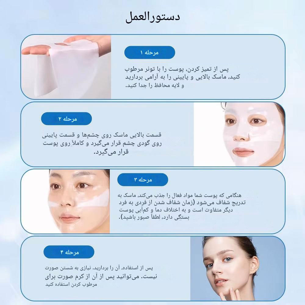 ماسک ورقه ای بایودنس مدل بیو کلاژن