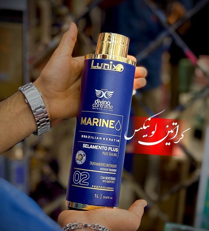 کراتین مو لونیکس بسته بندی جدید Lunix Marine